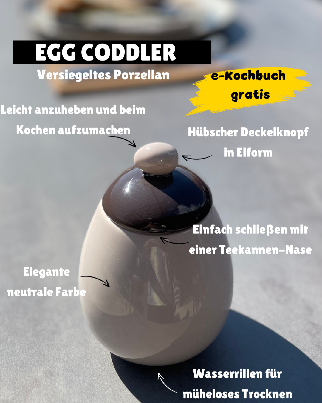 Starter Set - 2x Pimp your Egg - Egg Coddler